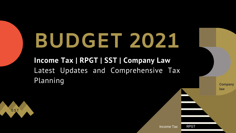 Budget 2021 Malaysia Tax Planning seminar