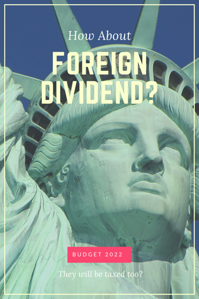 How about Foreign dividends?
