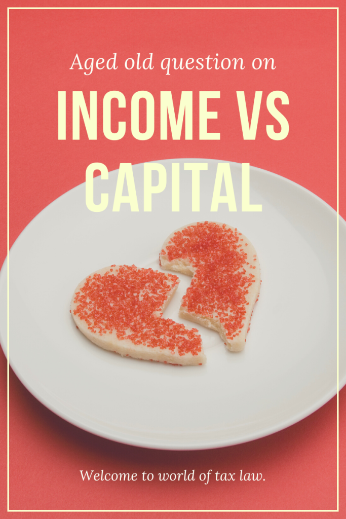 income vs capital
