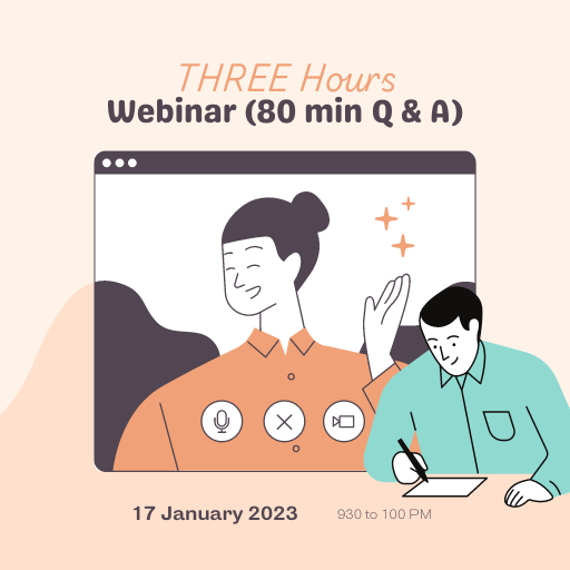 Three hours Webinar with 80 hours Q & A with Dr Choong Kwai Fatt