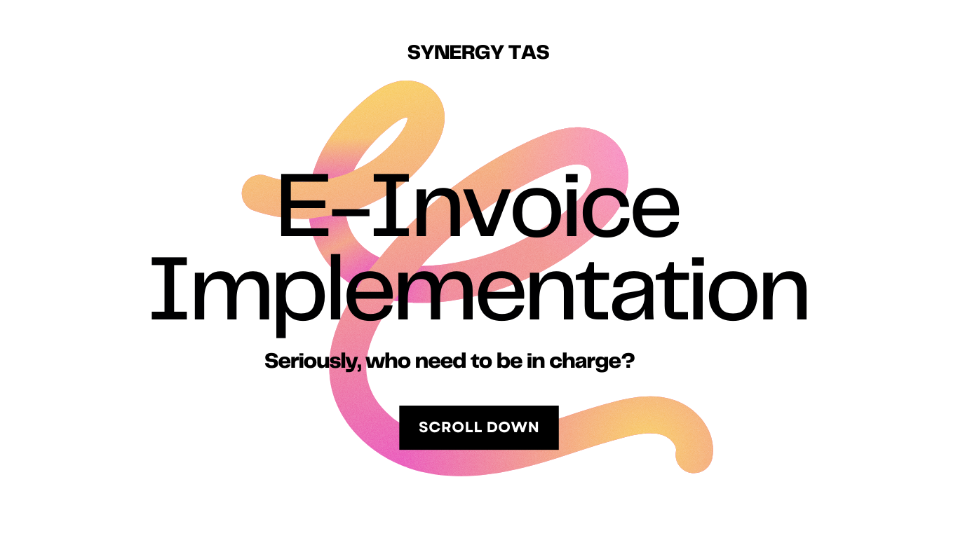 who should be in charge of einvoicing