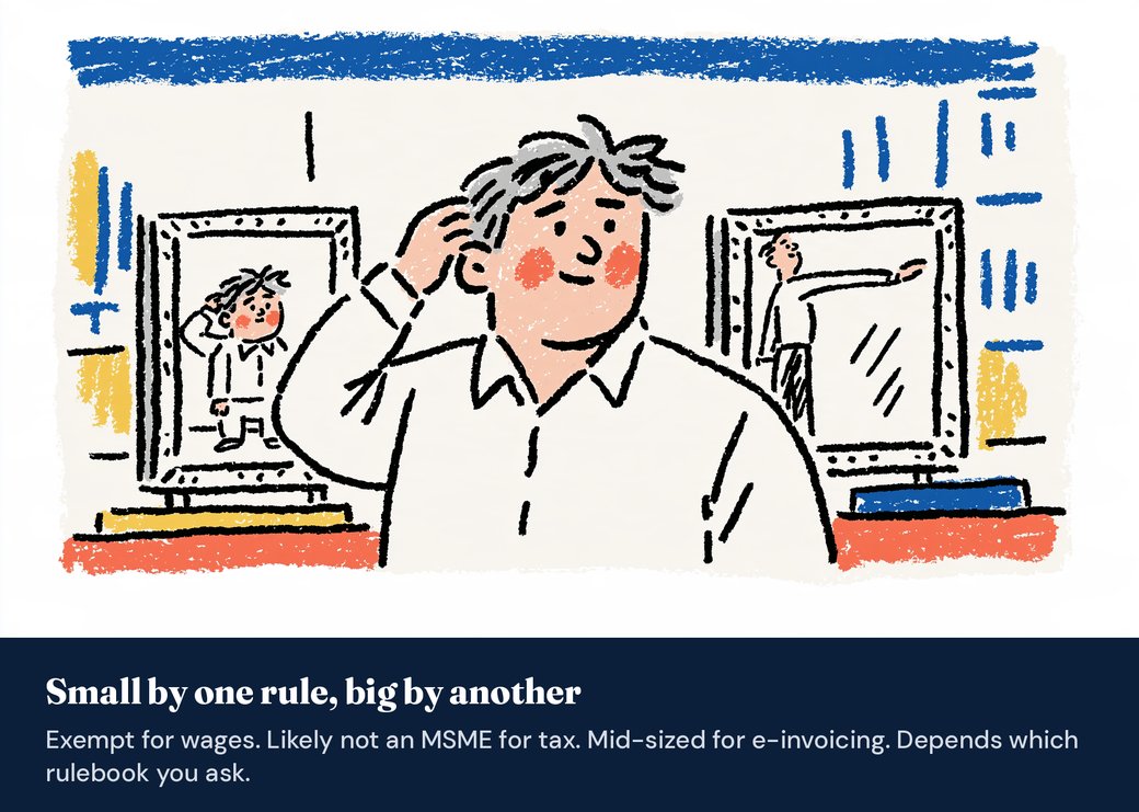 Small by one rule, big by another: Budget 2027 MSME definition conflict