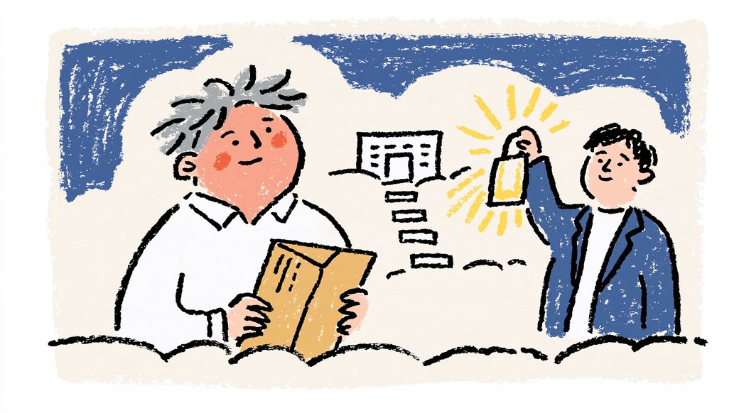 An adviser holds up a lantern to light Mr. Lim's path through the Budget 2027 fog
